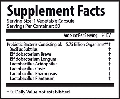 HEALTH NURTURE PROBIOTICS MAX STRENGTH-5.75 BILLION Micro-organisms per capsule